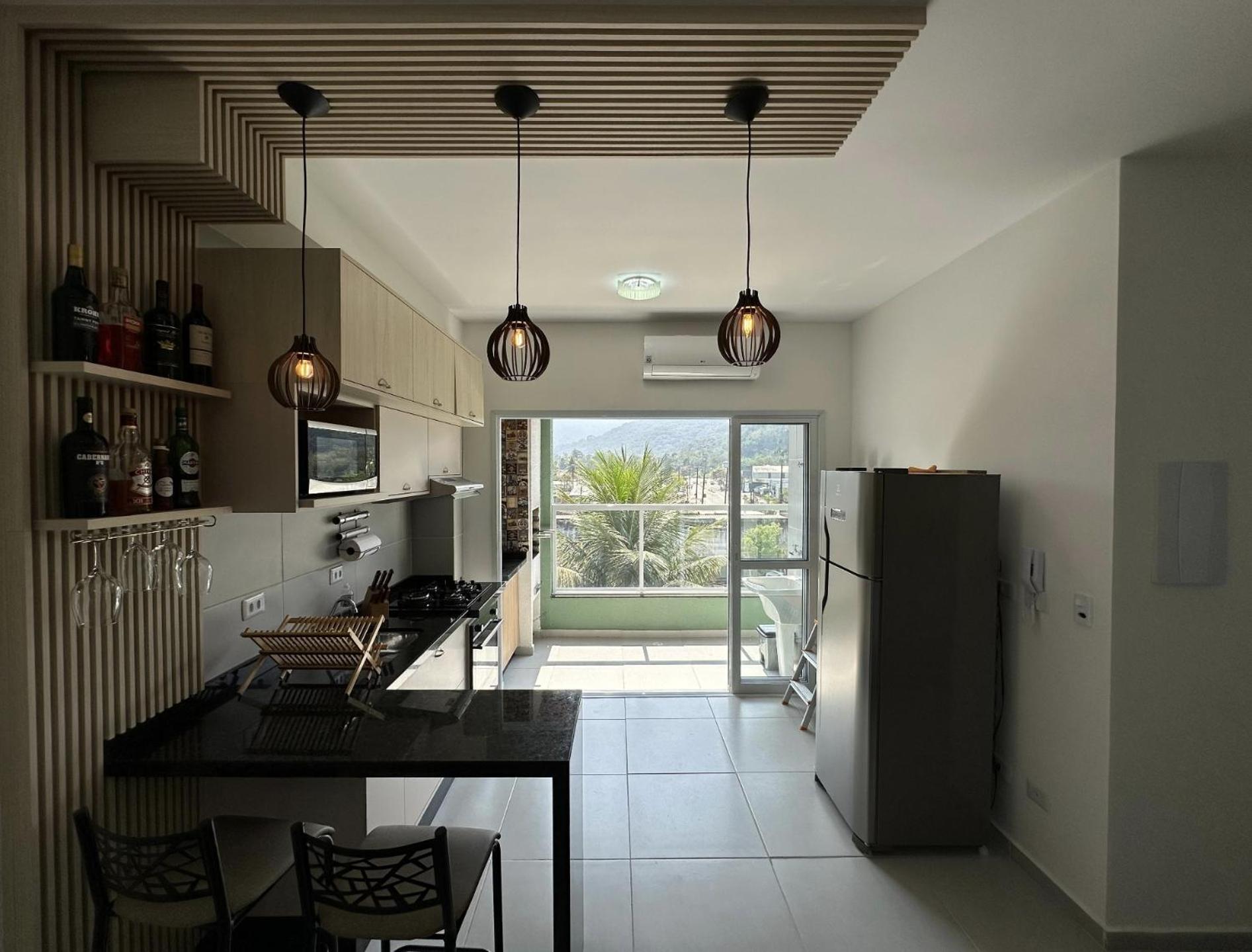 Com Churrasqueira Apartamento *
